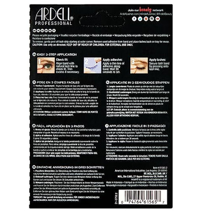 Ardell False Eyelashes Demi Wispies Black, 1 pack (6 pairs per pack)