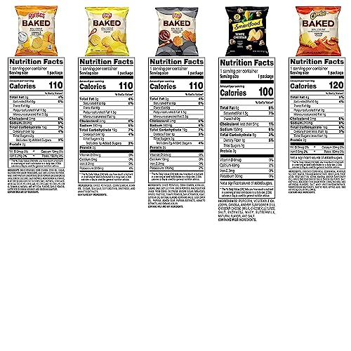 Frito-Lay Baked & Popped Mix Variety Pack, 40 Pack