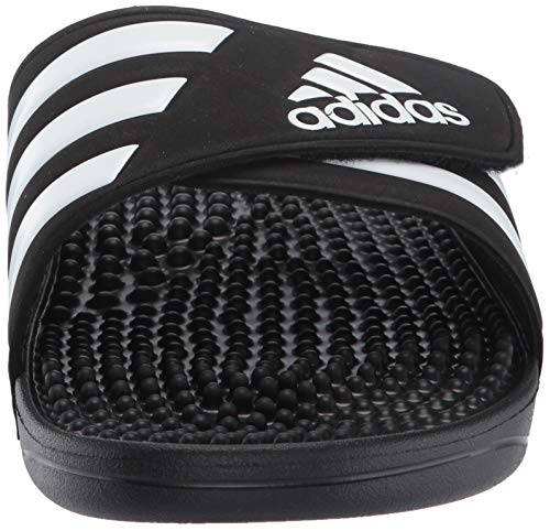 adidas Performance adissage Sandal, black/white/black, 10 M US