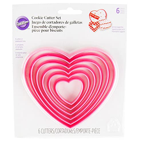 Wilton Nesting Heart Cutter Set