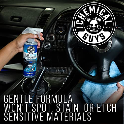 Chemical Guys SPI22016 Total Interior Cleaner and Protectant, Safe for Cars, Trucks, SUVs, Jeeps, Motorcycles, RVs & More, 16 fl oz