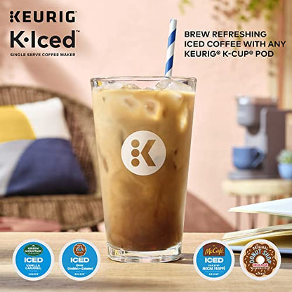 Keurig K-Iced Single Serve Coffee Maker - Brews Hot and Cold - White