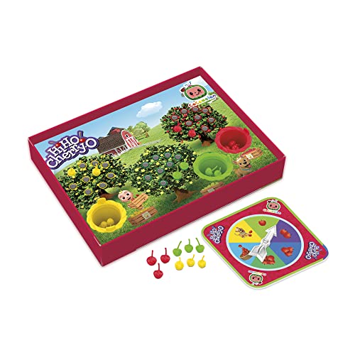 Hi Ho Cherry-O: CoComelon Edition Board Game, Counting, Numbers, and Matching Game for Preschoolers, Kids Ages 3 and Up, for 2-3 Players (Amazon Exclusive)