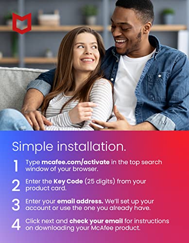 [Old Version] McAfee Total Protection 2022 | 5 Device | Antivirus Internet Security Software | VPN, Password Manager, Dark Web Monitoring | 1 Year Subscription | Key Card