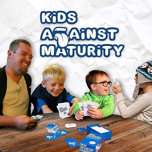 Kids Against Maturity: Card Game for Kids and Families, Super Fun Hilarious for Family Party Game Night