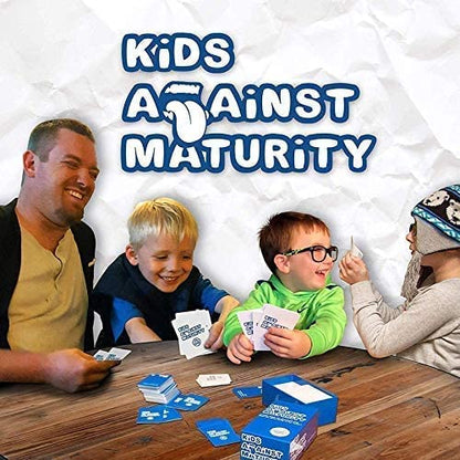 Kids Against Maturity: Card Game for Kids and Families, Super Fun Hilarious for Family Party Game Night