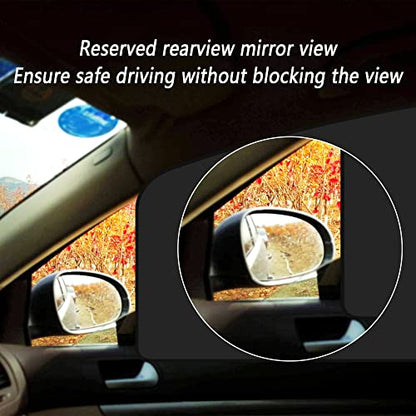 4Pack Car Window Shades with Magnets,Strong-Light Blocking&UV Protection Car Privacy Shades,Universal Car Essential Interior Accessories for Window Baby,Car Camping and Napping Car Curtains