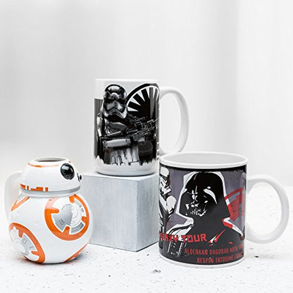 Zak Designs Star Wars Coffee Mug, 12 oz, BB-8