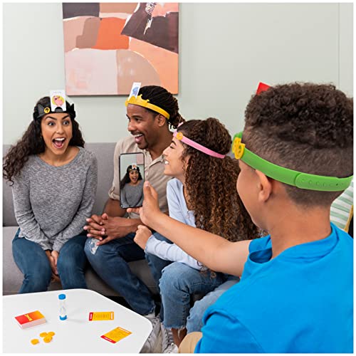 Hedbanz Picture Guessing Board Game 2020 Edition Family Games | Games for Family Game Night | Kids Games | Card Games, for Families and Kids Ages 8+