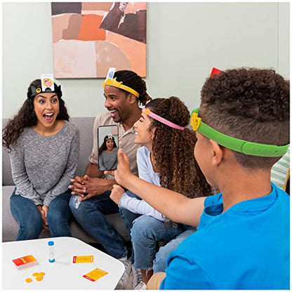 Hedbanz Picture Guessing Board Game 2020 Edition Family Games | Games for Family Game Night | Kids Games | Card Games, for Families and Kids Ages 8+