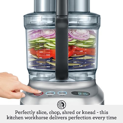 Breville Sous Chef Pro 16 Cup Food Processor, Brushed Stainless Steel, BFP800XL