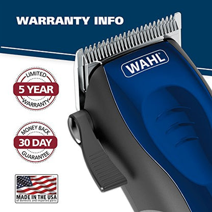 Wahl USA Self Cut Compact Corded Clipper Personal Haircutting Kit with Adjustable Taper Lever, and 12 Hair Clipper Guards for Clipping, Trimming & Personal Grooming – Model 79467