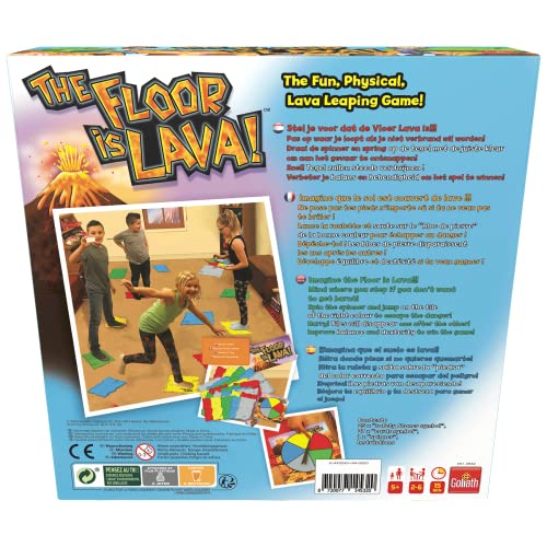 The Original The Floor is Lava! Game by Endless Games - Interactive Game For Kids And Adults - Promotes Physical Activity - Indoor And Outdoor Safe