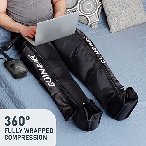 QUINEAR Air Compression Leg Recovery System, Professional Sequential Compression Device for Massage Therapy, Foot and Leg Recovery Boots Improved Circulation for Athlete