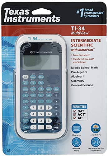 Texas Instruments TI-34 MultiView Scientific Calculator