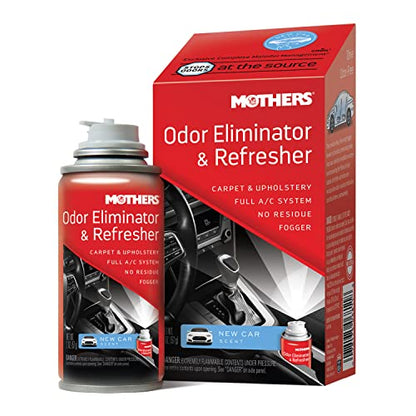 Mothers 06811 Odor Eliminator & Refresher, New Car Scent