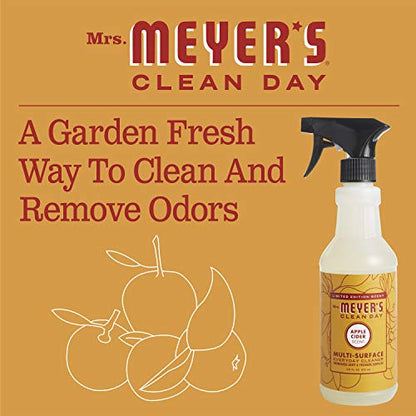 MRS. MEYER'S CLEAN DAY All-Purpose Cleaner Spray, Limited Edition Apple Cider, 16 fl. oz - Pack of 3