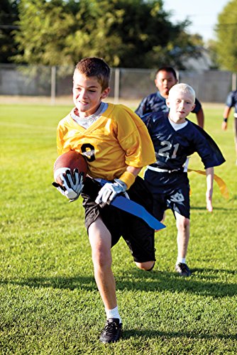 SKLZ Flag Football 10-Player Deluxe Set with Flags, Belts, and Cones, Multi, One Size