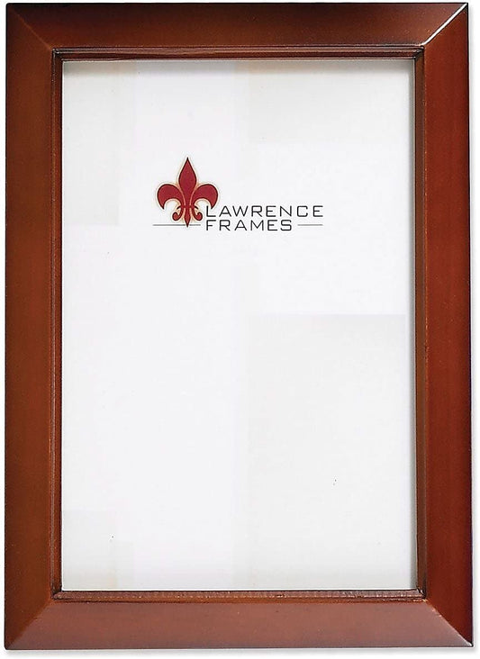 Lawrence 725246 Walnut Wood 4x6 Picture Frame - Estero Collection