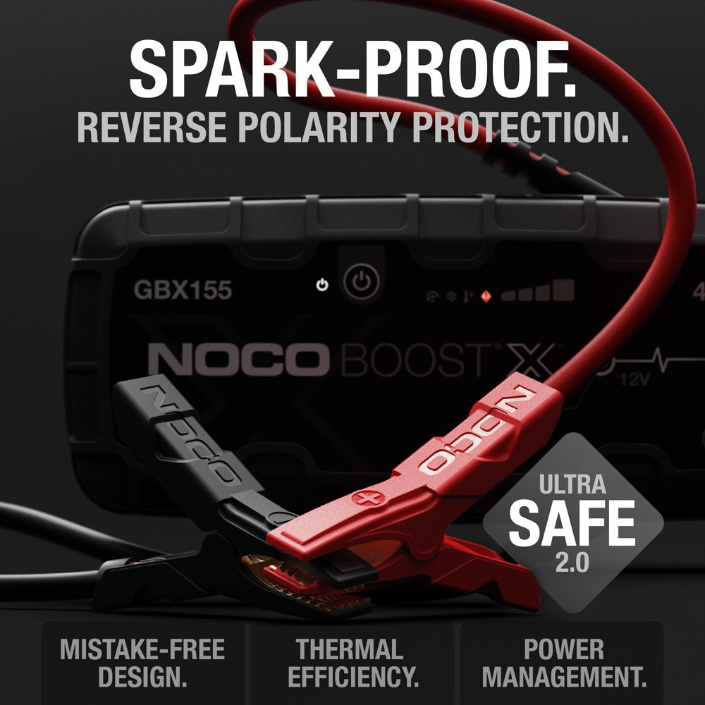 NOCO Boost X GBX155 4250A 12V UltraSafe Portable Lithium Jump Starter