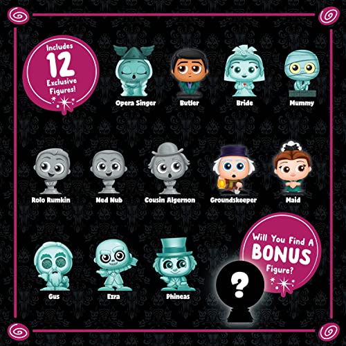 Disney Doorables The Haunted Mansion Collection Peek, Includes 12 Exclusive Mini Figures, Styles May Vary, Officially Licensed Kids Toys for Ages 5 Up, Amazon Exclusive