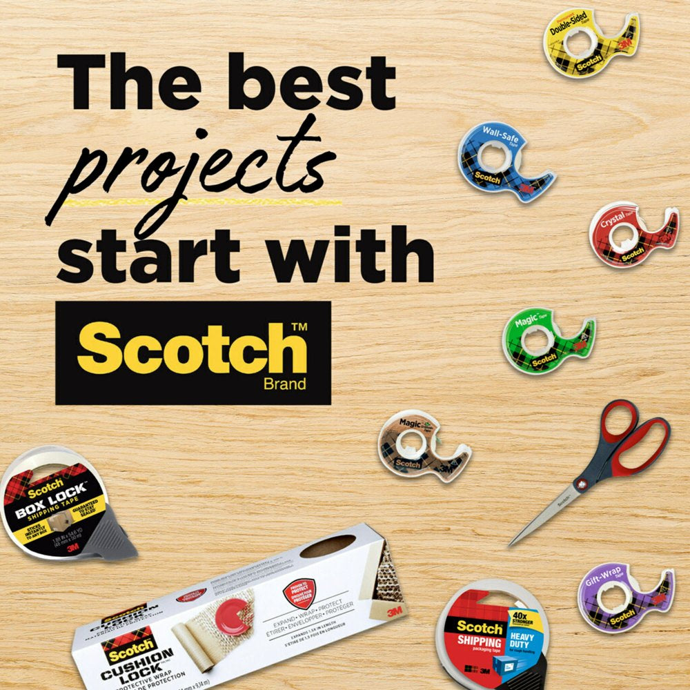 Scotch Magic Tape Dispenser. ¾ in. x 325 in., 3 Dispenser