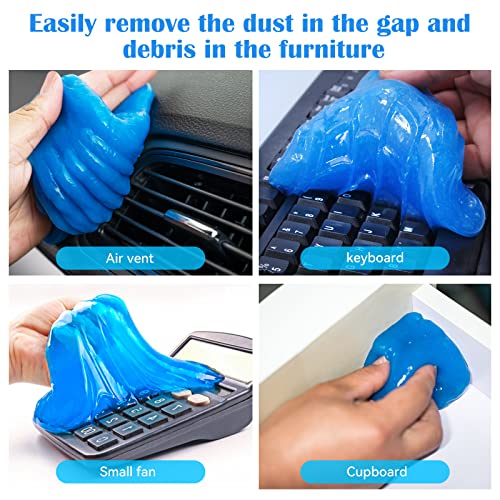 JMNGSHU Cleaning Gel for Car Universal Gel Cleaner for Automotive Interior for Cars Dust Cleaner Slime Keyboard Cleaner Gel