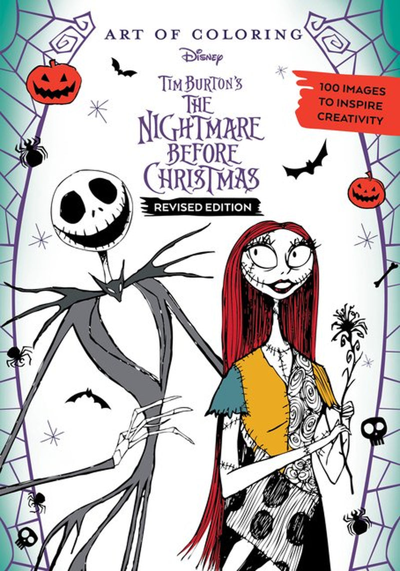 Art of Coloring: Art of Coloring: Disney Tim Burton's the Nightmare Before Christmas (Paperback)