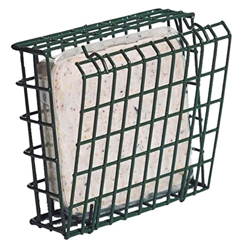 C&S Wild Bird EZ Fill Suet Basket, Green