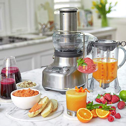 Breville 3X Bluicer Pro Blender & Juicer, Brushed Stainless Steel, BJB815BSS