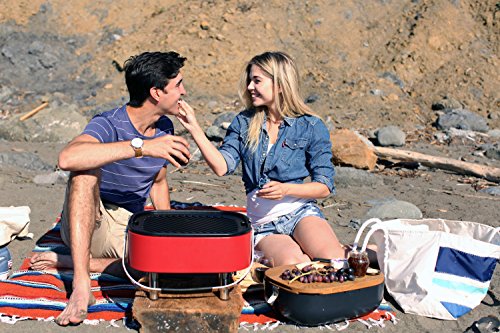 Cuisinart CGG-750 Portable, Venture Gas Grill, Red