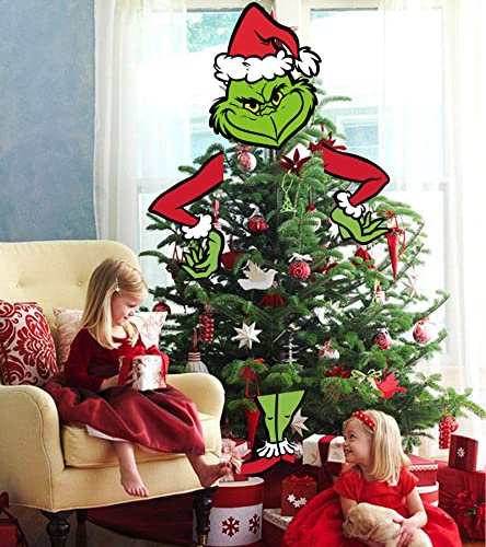 Grinchs Tree Topper,Grinchs Christmas Tree Decorations,Whoville Christmas Tree Decor