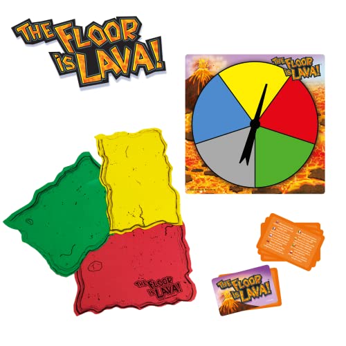 The Original The Floor is Lava! Game by Endless Games - Interactive Game For Kids And Adults - Promotes Physical Activity - Indoor And Outdoor Safe