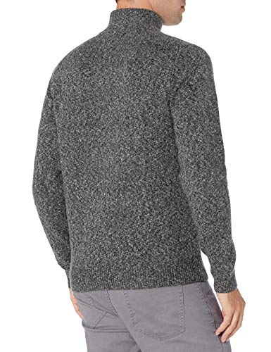 Amazon Essentials Men's Long-Sleeve Soft Touch Quarter-Zip Sweater, Charcoal Marl, XX-Large