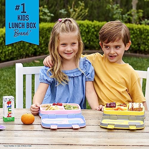 Bentgo® Kids Prints Leak-Proof, 5-Compartment Bento-Style Kids Lunch Box - Ideal Portion Sizes for Ages 3 to 7 - BPA-Free, Dishwasher Safe, Food-Safe Materials (Unicorn)