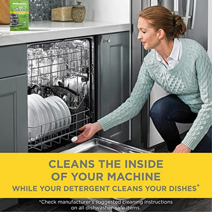 Affresh Dishwasher Cleaner, Helps Remove Limescale and Odor-Causing Residue, 6 Tablets