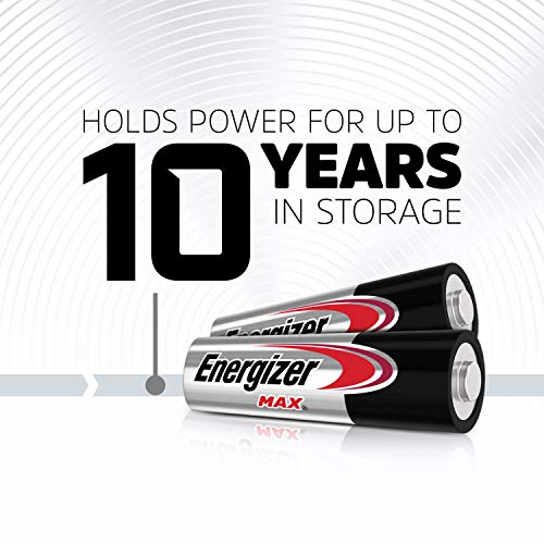 Energizer AA Batteries and AAA Batteries, 24 Max Double A Batteries and 24 Max Triple A Batteries Combo Pack, 48 Count