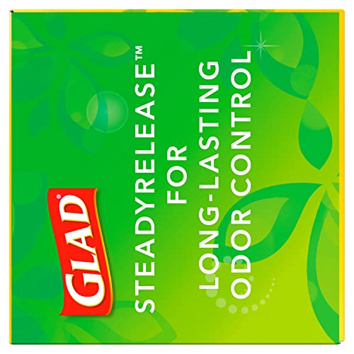 GLAD ForceFlex Tall Drawstring Trash Bags, 13 Gallon White Bags for Kitchen Can, Gain Original Scent to Eliminate Odors, 40 Count