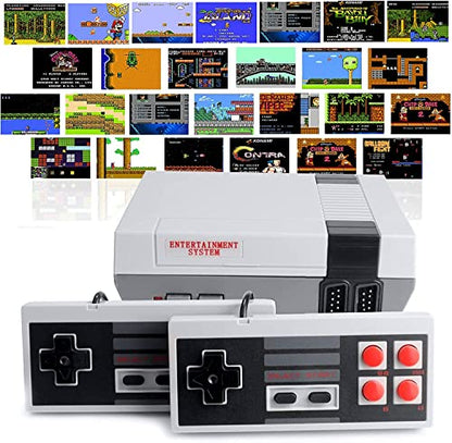 GameNext Mini Game Console Childhood Video Game Consoles Built-in 620 Games with NES Dual Controllers Handheld Game Player Console Classic System Edition Plug & Play for Kids & Adults