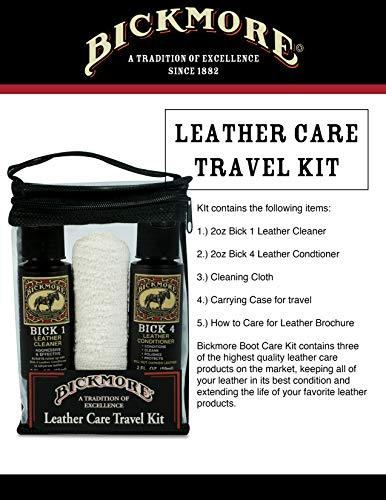 Bickmore Leather Shoe & Boot Travel Care Kit- Repairs, Polishes and Shines Leather Goods On The Run