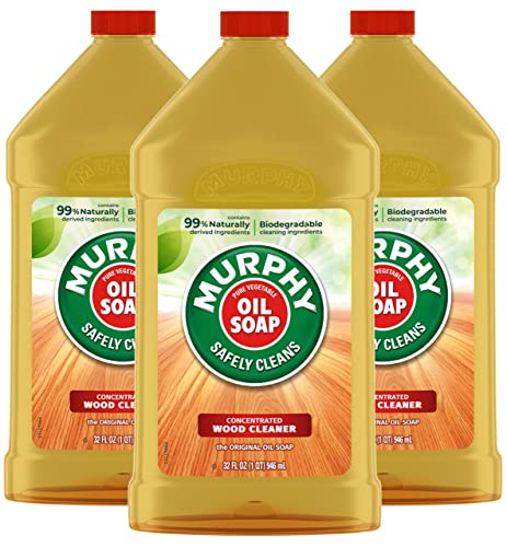 Murphy Oil Soap Wood Cleaner, 32 Fluid ounce (Pack of 3)