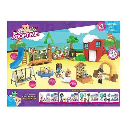 Adopt Me! Coffee Shop and Playground Large Playset - Top Online Game - Exclusive Virtual Item Code Included - Featuring Your Favorite Pets, Characters, and Playscapes - Ages 6+