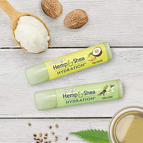 Blistex Hemp & Shea Hydration, 2 count