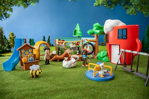 Adopt Me! Coffee Shop and Playground Large Playset - Top Online Game - Exclusive Virtual Item Code Included - Featuring Your Favorite Pets, Characters, and Playscapes - Ages 6+