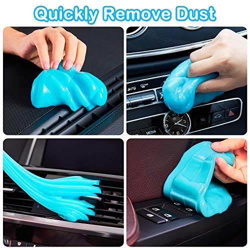 Cleaning Gel for Car, Car Cleaning Kit Universal Detailing Automotive Dust Car Crevice Cleaner Auto Air Vent Interior Detail Removal Putty Cleaning Keyboard Cleaner for Car Vents, PC, Laptops, Cameras