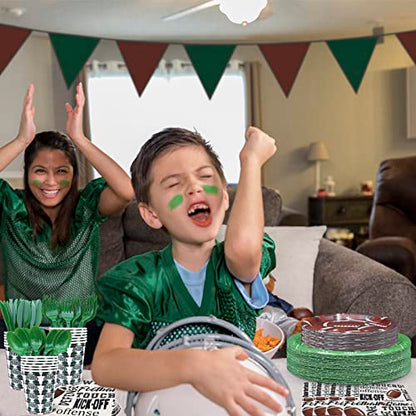 Football Party Favor Football Party Supplies Football Party Plates and Napkins