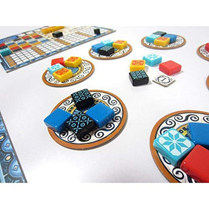 Azul Board Game - Strategic Tile-Placement Game for Family Fun, Great Game for Kids and Adults, Ages 8+, 2-4 Players, 30-45 Minute Playtime, Made by Next Move Games