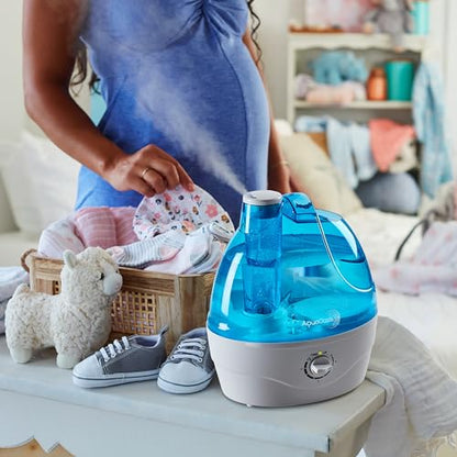 AquaOasis™ Cool Mist Humidifier (2.2L Water Tank) Quiet Ultrasonic Humidifiers for Bedroom & Large room - Adjustable -360 Rotation Nozzle, Auto-Shut Off, Humidifiers for Babies Nursery & Whole House