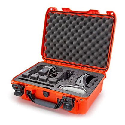 Nanuk 925 Waterproof Hard Case with Foam Insert for DJI Avata FPV Unit, Goggles and Fly More Combo - Orange (925S-080OR-0A0-C0745)