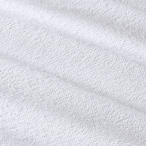 Utopia Bedding Waterproof Mattress Protector Twin Size, Premium Terry Mattress Cover 200 GSM, Breathable, Fitted Style with Stretchable Pockets (White)